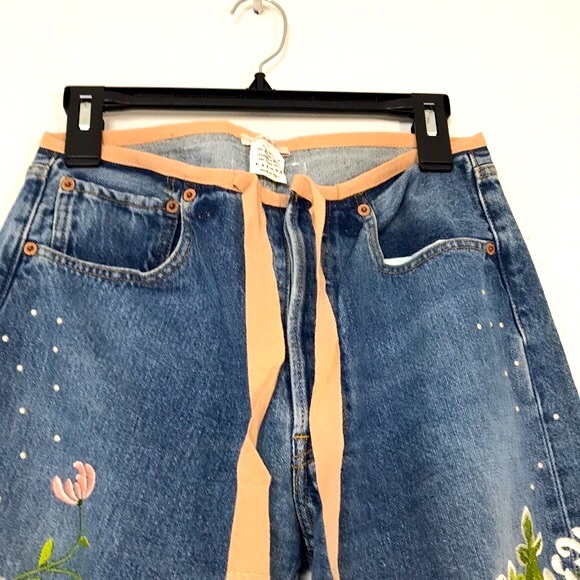 P.A.R.O.S.H x Levi’s embroidered jeans - Picture 3 of 12